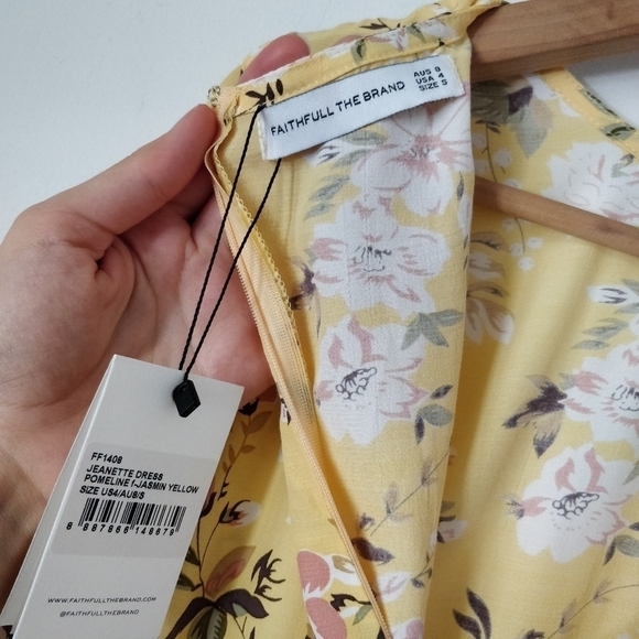 Faithfull The Brand Floral Jeanette Mini Dress - Picture 8 of 10